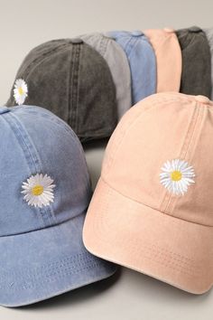 Daisy Embroidered Cap Cotton Baseball Cap Trucker Hat - Etsy Cute Cotton Outdoor Hat, Cute Cotton Hat For Outdoor, Cute Baseball Cap With Embroidered Logo And Curved Brim, Cute Spring Cotton Baseball Cap, Cute Baseball Cap With Embroidered Logo, Cute Cotton Baseball Cap For Spring, Cute Cotton Baseball Cap With Curved Brim, Cute Cotton Curved Brim Baseball Cap, Cute Cotton Baseball Cap