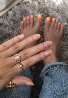 Cute Summer Toe Nail Colors, Nails And Toes, Gel Toe Nails, Easy Nails, Nailed It, Manicure Y Pedicure