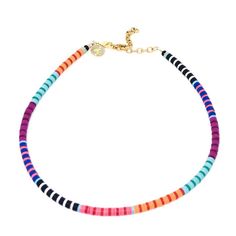 Vinyl record beads choker necklaceGold Clasp Closure & Signature EF tag Measures 12.5 inches with 3 inch extender  Globally and Ethically sourcedSlight variations may occur Handmade Adjustable Rainbow Choker Jewelry, Multicolor Adjustable Beaded Necklace Gift, Multicolor Beaded Necklace With Adjustable Length As Gift, Multicolor Beaded Necklace With Adjustable Length, Multicolor Single Strand Choker As Gift, Multicolor Single Strand Choker, Adjustable Rainbow Necklaces With Spacer Beads, Adjustable Rainbow Beaded Choker Necklaces, Multicolor Heishi Beads Choker Necklace