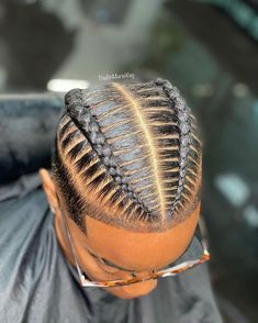 Stitched Braids, Two Cornrow Braids, 2 Braids Hairstyles, Man Braids, Boy Braids, Braid Styles For Men