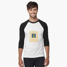 Promote | Redbubble Baseball Tshirt, Nba Logo, Athletic Looks, Super Dad, Looks Vintage, Super Hero, 3 D, Long Sleeve Tshirt Men