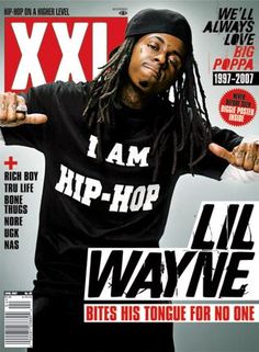 the cover of xxi magazine featuring lil wayne