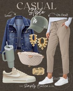 Look Boho Chic, Casual Chic Outfits, Cute Outfit Ideas, Athleisure Outfits, Sporty Outfits, Cute Outfit