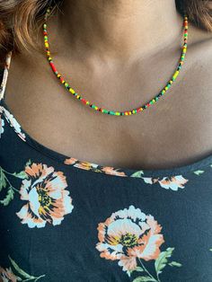 Colorful and single color chokers, just choose the color you like best. Summer Multicolor Jewelry With Black Beads, Multicolor Jewelry With Black Beads For Summer, Green Casual Beads For Festival, Trendy Festival Beaded Chain Choker, Casual Multicolor Jewelry With Black Beads, Casual Beaded Chain Choker As Gift, Adjustable Multicolor Beaded Chain Choker, Festival Choker With Large Beads, Trendy Summer Round Beads Choker