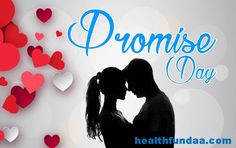 a couple kissing in front of hearts with the words prome day written on it