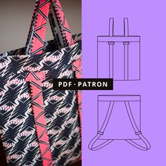 an image of a handbag with the text pdf patron on it and a photo of