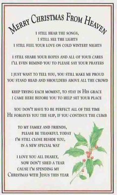 a poem written in the language of christmas greetings for someone to write on their holiday card