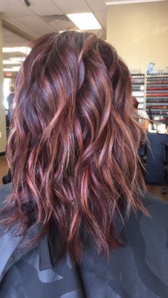 Rose Gold Hair Color Ideas For Brunettes, Brown Over Red Hair Dye, Red With Rose Gold Highlights, Red Hair With Rose Gold Highlights, Rose Gold Highlights Brunette, Rose Gold Balayage Brunettes, Fun Fall Hair Colors, Rose Gold Hair Balayage, Rose Gold Hair Brunette