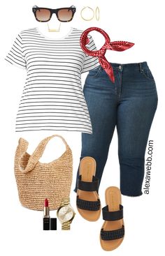 Capri Jeans Outfit, Summer Capri Outfits, Alexa Webb, Capri Outfits, Walmart Fashion, Simple Summer Outfits, Simple Summer