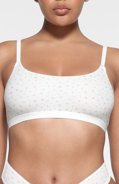 Buttery-soft, stretch-enhanced nylon molds to your figure for a second-skin fit that stays smooth in this supportive scoop-neck bralette. Pack of two assorted bralettes Lined 79% nylon, 21% spandex Hand wash, dry flat Imported Everyday Scoop Neck Fitted Bra, Everyday Scoop Neck Sports Bra, Seamless Sports Bra With Scoop Neck And Minimal Stretch, Fitted Scoop Neck Bra, Everyday Scoop Neck Bra With Adjustable Straps, Everyday Seamless Scoop Neck Bra, Spring Crop Top With Light Support, Everyday Scoop Neck Bra With Removable Pads, Scoop Neck Sports Bra With Adjustable Straps