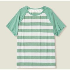 Boys Green And White Stripe Shirt Sleeve T-Shirt Green Clothes, Gap Kids Boys, White Stripes Shirt, Blue Plaid Shirt, Boys Stripes, Polo Blue, Stripe Shirt, Soccer Shirts, Green Outfit