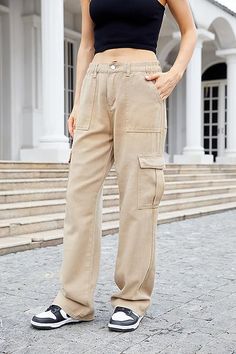 Cargo Outfit, Trendy Fits, Y2k Pants, Cargo Pants Outfit, Pant Trends, Tomboy Outfits, Y2k Outfits