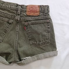 Levis 550, Short Cuts, Brands Outlet, Cut Off, Short Outfits, Ebay Finds, Mid Rise, Denim Shorts, Women Accessories