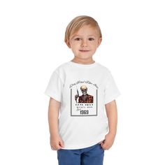 Live life on the edge with our Toddler Fast Times Sloppy Jobs Tee. Featuring a rebellious design and comfortable fit, this tee is perfect for your little rebel. Show off their wild side with this statement piece. Uplift any child's wardrobe with a custom kid's t-shirt. The Bella Canvas short sleeve tee for toddlers is a 100% Airlume combed and ring-spun cotton jersey with a tear-away label for extra comfort. Choose your favorite color out of a big variety, and make unique staples that toddlers w Dont Trust People, Travel Tees, Ghost Pumpkin, Lightweight Shorts, Kids Tops, Spirit Halloween, Cute Halloween, San Jose, Bella Canvas