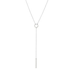 Circle Lariat Necklace – J&CO Jewellery Lariat Necklace Silver, Goddess Necklace, Horn Necklace, Disc Necklace, Silver Prices, Lariat Necklace, Opal Necklace, Chain Choker, Eye Necklace