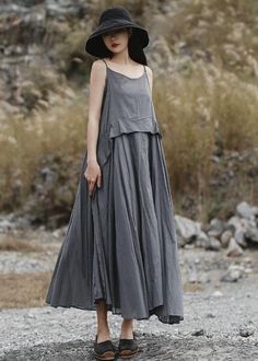 Casual Maxi Dress Outfit, Dress Muslim Modern, Casual Maxi Skirt, Maxi Skirt Fall, Linen Outfit, Maxi Summer Dress, Maxi Dress Winter, Prom Dresses Long Pink, Plain Maxi Dress