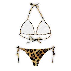 Embrace safari-inspired elegance with our Safari Chic Classic Bikini Set. From Mila Beachwear, this ensemble captures the essence of adventure with its sophisticated design and timeless appeal. Featuring earthy tones and subtle animal prints, it exudes a sense of wild beauty and allure. With a classic bikini bottom and a flattering top, it offers both comfort and style for your sun-soaked adventures. Elevate your beach look with this stunning ensemble that channels the spirit of the savanna Our Fitted Leopard Print Swimwear For Poolside, Fitted Leopard Print Swimwear For Beach, Fitted Leopard Print Beachwear Swimwear, Fitted Leopard Print Swimwear, Fitted Leopard Print Swimwear For Vacation, Leopard Print Triangle Top Swimwear For Pool, Fitted Tiger Print Swimwear For Vacation, Leopard Print Beachwear Swimwear For Sunbathing, Leopard Print Beachwear For Sunbathing