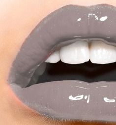 Gray Lips Grey Lips, Gray Lipstick, Doe Deere, Grey Lipstick, Bad Idea, Dark Lips