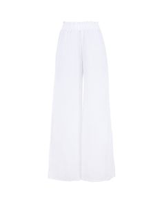 Designed for beach strolls, these pants features a smocked waistband, ensuring a flattering fit for all silhouettes. Ideal for both shoreline saunters and poolside relaxation, they offer the ultimate blend of style and comfort. Embrace the carefree spirit of summer with these must-have white linen pants. White Beach Pants, Linen Pant, White Linen Pants, Lace Outfit, Swimming Outfit, Beach Pants, Dress Cover, Water Lily, Linen Pants