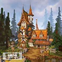 Minecraft Distillery, Minecraft Pub Ideas, Minecraft Mage House, Pub Minecraft, Minecraft Inn Ideas, Minecraft Brewery, Medevil Minecraft Houses, Minecraft Pub, Beer Pub Design