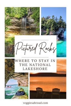 Where to stay in Pictured Rocks National Lake Shore Michigan Upper Peninsula Travel, Upper Peninsula Michigan Road Trips, Michigan Fall