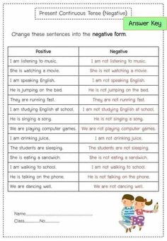 an english worksheet with the words and phrases for children to use in their writing