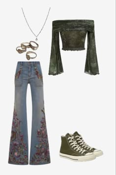 2000 Clothing Style, Ruecore Outfit, Stylish Boho Outfits, Whimsigoth Style Outfits, Hozier Outfits Concert, Maisie Peters Concert Outfit Ideas, Y2k Whimsigoth Outfits, 70s Fashion Inspo Style, Style Bundles Clothes