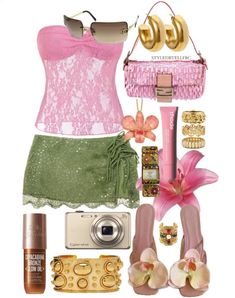 Earthy Outfits, 2000s Fashion Outfits, Cute Simple Outfits, Really Cute Outfits, Fashion Fits, Summer Fashion Outfits, 2000s Fashion, Girly Outfits, Lookbook Outfits