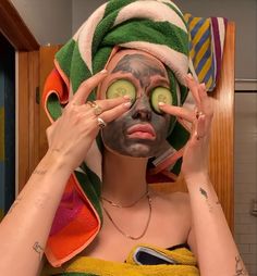 Cucumber On Eyes, Roman Empire, Spa Day, Night Time, Take Care Of Yourself, Clear Skin