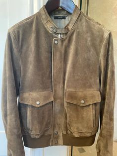 Tom Ford Suede Bomber Jacket | Grailed Tom Ford Leather Jacket, Tom Ford Jacket, Tom Ford Leather, Tom Ford Men, Men's Outerwear, Mens Outerwear, Tom Ford, Mens Jackets, Bomber Jacket