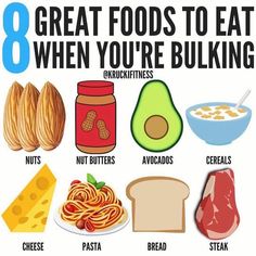 Clean Bulk, Breaded Steak, Food Is Good, How To Get Bigger, Bodybuilding Diet, Bulk Up, Nut Butters