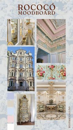 brochure with images of ornate architecture