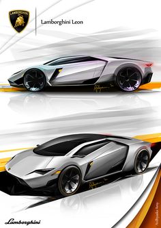 the lambino concept is shown in three different views