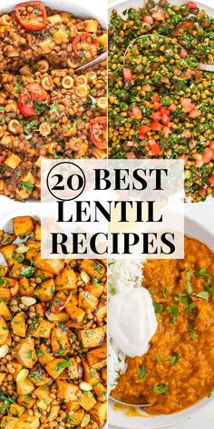 the best lentil recipes to make for dinner