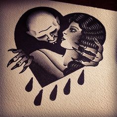 a drawing of a man and woman kissing in the rain with their hands on each other