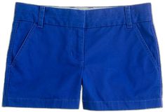 Blue Fitted Preppy Shorts, Preppy Fitted Blue Shorts, Fitted Preppy Blue Shorts, Preppy Blue Cotton Shorts, Preppy Blue Cotton Bottoms, J Crew Shorts, Indigo Blue, Chino Shorts, Low Rise