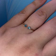 Dual birthstones ring Two stones ring 2 birthstones ring | Etsy Ring Two Stones, Birthstones Ring, Dual Birthstone Ring, Ring Birthstone, Birthday Ring, Couple Rings, Birthstone Ring, Stackable Rings, Westminster