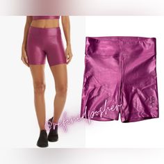 Koral Slalom Infinity High Rise Bike Shorts Rose Orchid Small Brand New With Tags Attached! Features: High-Rise Silhouette Designed With Metallic Lustrous Fabric Second-Skin Feel Pull-On Style Holds Up In The Wash Without Color Fade Or Shape Distortion 16% Lycra Spandex/84% Polyester Fits Sizes 2-4/6 Msrp $88 Top-Rated Seller Fast Shipping (24-Hours Or Less) Kind Human- Because, Karma. Always Accepting Offers, Will Counter If Needed. Bundle To Save 15% Or More On 2+ Items! Please Select The “S” Fitted Pink Biker Shorts For Yoga, Pink Compression Shorts, Pink Fitted Mid-thigh Biker Shorts, Pink Fitted Mid-thigh Length Activewear, Pink High Waist Fitted Biker Shorts, High Waist Fitted Pink Biker Shorts, Fitted Pink Biker Shorts For Gym, Sporty Fitted Purple Biker Shorts, Purple Athleisure Biker Shorts