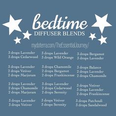 Here are a few diffuser blends to try out for a peaceful night. In the past, each child had his or her own bedtime blend because one blend works for one but not the other. I finally found one that works well for all 3 kids : Lavender, Serenity & Cedarwood for all 3 kids. The sweet dreams roller bottle combined with a bedtime diffuser blend help to calm the kids ultimately leading to a peaceful night. With diffuser blends and roller blends, after a couple of months of use they don't seem to ha... Bedtime Diffuser Blends, Peaceful Night, Yl Essential Oils