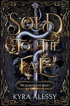 the cover for sold to the fap by kyra alesy, with an image of