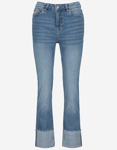 Damen Jeans - Fixierter Beinumschlag - Takko Fashion Levi Jeans, Plus Size