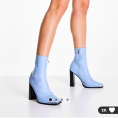 Botines New Synthetic Leather Blue Cowboy Boots, Navy Blue Boots, Dolce Vita Boots, Tommy Hilfiger Boots, Jadon Boots, Platform Chelsea Boots, Black Cowboy Boots, Asos Shoes, Black Suede Ankle Boots