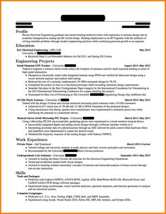 a professional resume with no work experience on the page, and an orange border around it