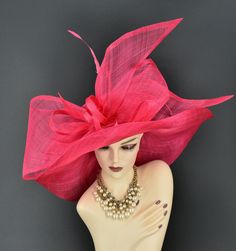 ✿*.Key Features.*✿ This is a floppy wide brim hat with Jumbo bow, long trimmed feathers. You can wear it directly or add some accents you want, very stunning and beautiful hat.  Great for Kentucky derby, weddings, church, Easter, Royal Ascot, horse races, cocktails, tea party, or any hat wearing occasion. Hat base size: From front to back around : 21" (53cm) From left to right around : 21" (53cm) Brim size appr:6-7.5" Crown Deep: 4.5" Head girth: 22.5(57cm) , adjustable string inside to make smaller to fit your head. If you want other colors in this style, just search the same item code in my store, you will find them. ✿*.Tip.*✿ ❣️If you want a customized piece, please follow the instructions below: 🔹Present style of hat or fascinator you would like from the store, with additional photos Flat Brim Hat For Kentucky Derby Church, Flat Brim Hats For Kentucky Derby And Church, Flat Brim Hats For Church And Kentucky Derby, Wide Brim Hat For Church And Royal Ascot, Kentucky Derby Church Hat With Flat Brim, High Crown Straw Hat For Kentucky Derby, High Crown Straw Hat For Kentucky Derby Party, High Crown Hats For Kentucky Derby Races, High Crown Hats For Kentucky Derby