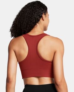 Under Armour Women's UA Vanish Seamless Mid Sports Bra One Piece & Sets, Shirts For Leggings, Long Cut, School Age, Back To School Shopping, Under Armour Women, Weight Training, Bra Women, Sports Women