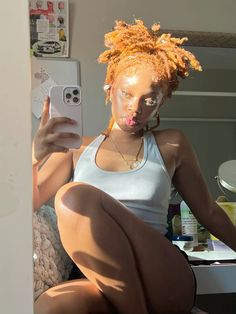 Ginger Locs, Dreadlocks Hair Care, Short Locs Hairstyles, Dyed Hair Inspiration, Dreads Styles, Dreadlock Hairstyles, Locs Hairstyles, Loc Styles, Ginger Hair