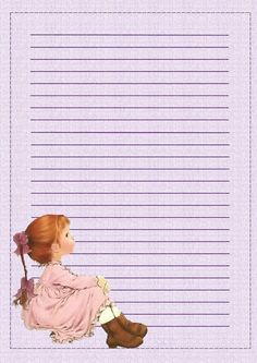 Paper With Lines, Penpal Ideas, Lined Writing Paper