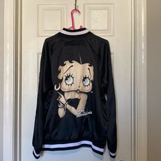 Brand New W/T Super Soft Material Purchased From Dollskill Camisa Time, Betty Boop, Soft Material, New Color, Jackets & Coats, Jackets For Women, Black White, Brand New, Black And White