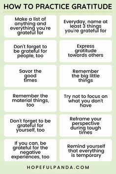 how to practice gratitude in the classroom with pictures and text on it