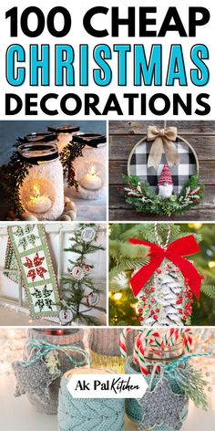 DIY Christmas decorations are perfect for adding a personal touch to your holiday decor. Explore creative Christmas decor ideas like handmade Christmas ornaments, rustic Christmas wreaths, and upcycled holiday crafts. From farmhouse Christmas decor or crafting personalized Christmas gifts, these DIY Christmas centerpieces, garlands, and stockings will make your space festive and unique. Also, check Christmas outdoor decor like Christmas porch decor and Christmas yard decorations. Country Christmas Decorations Diy Rustic, Rustic Christmas Crafts Diy, Country Christmas Decorations Diy, Rustic Christmas Wreaths, Country Christmas Crafts, Diy Christmas Craft Ideas, Rustic Christmas Crafts, Diy Christmas Centerpieces, Cheap Christmas Decorations